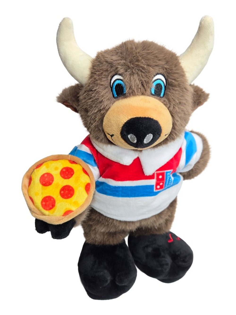 2025 Domino’s Pizza EMPLOYEE ONLY Singing Dancing 12” Bison Buffalo Plush